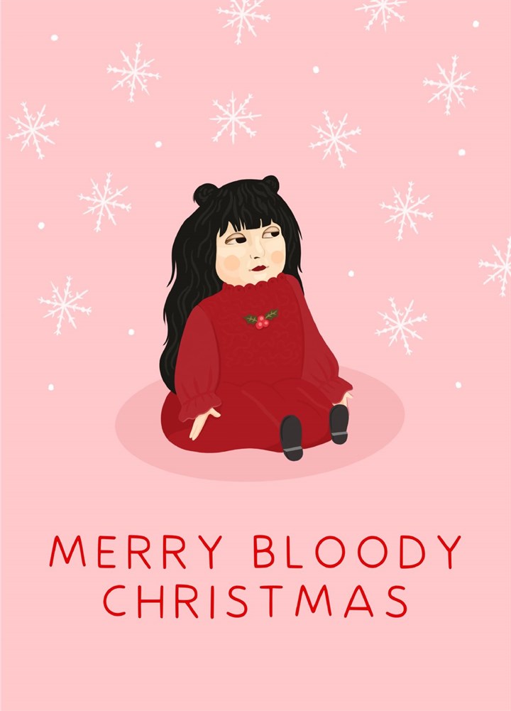 Nadja's Christmas Dolly Card