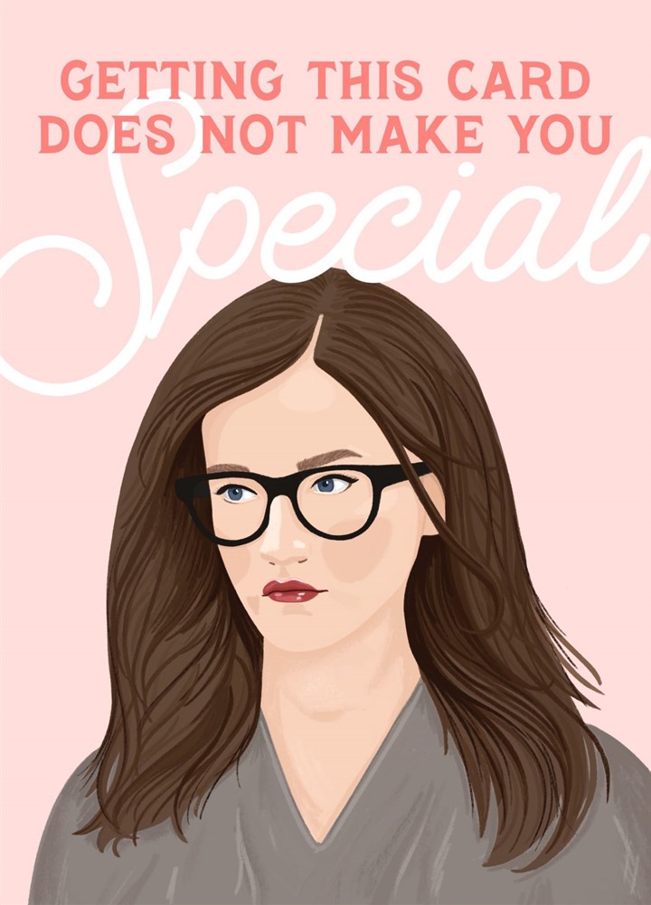 Anna���s Not So Special Card