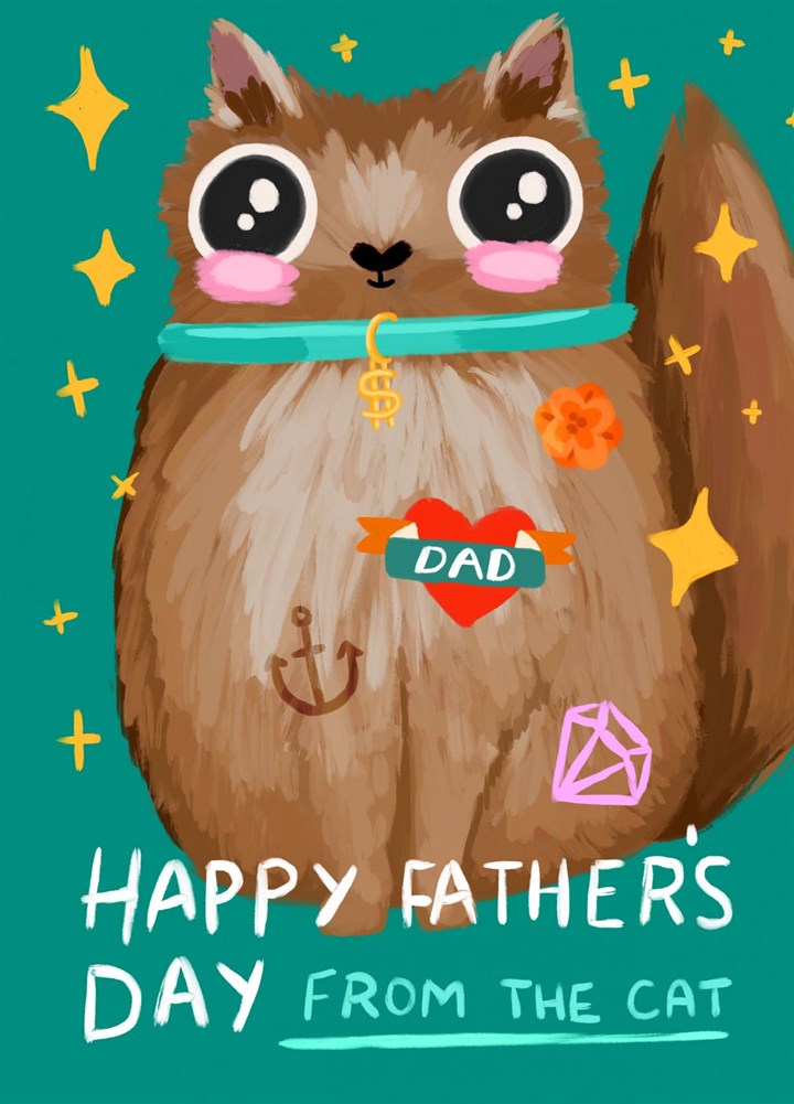 From The Cat Father's Day Card