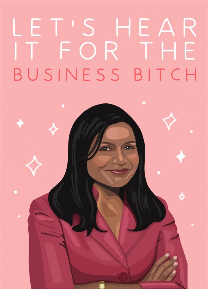 Business Bitch Kelly Card