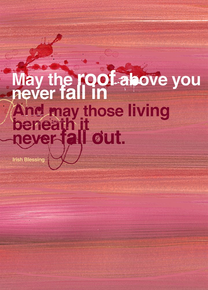 The Roof Above You Card