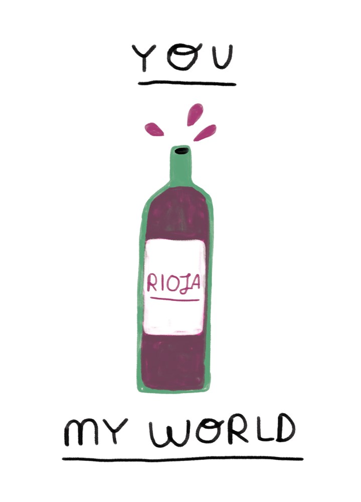 You Rioja My World Card