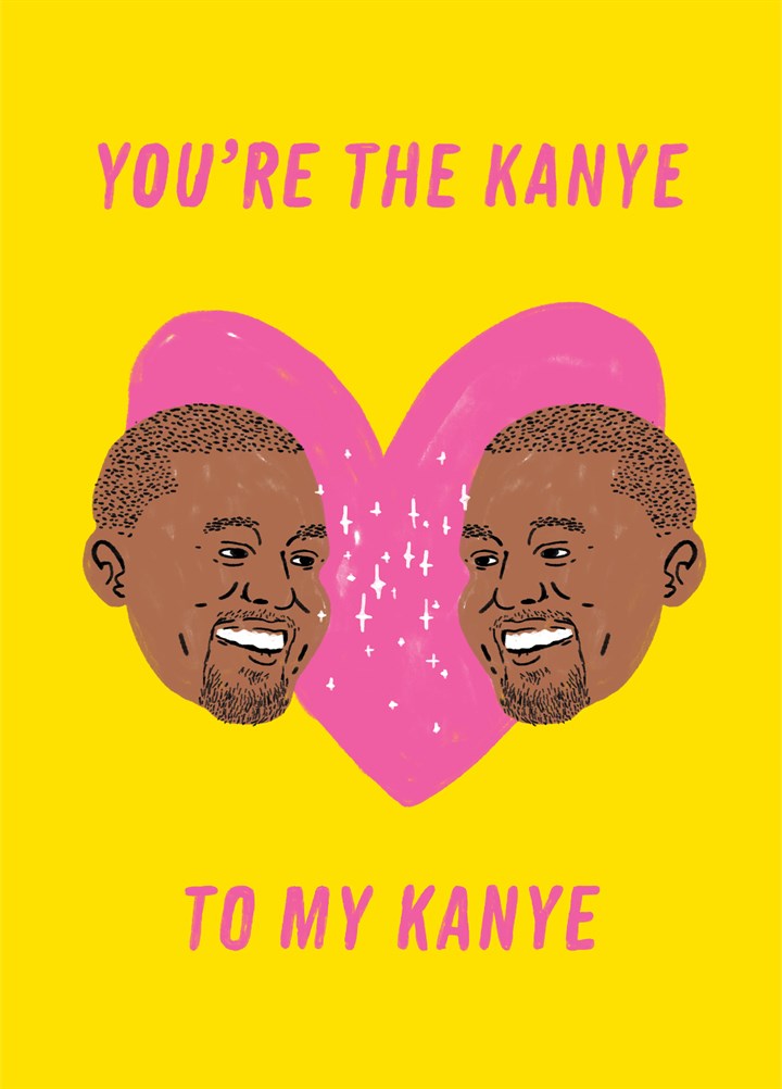 Kanye Love Heart Card