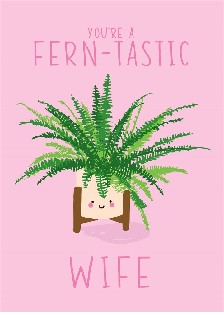 Fren-Tastic Wife Card