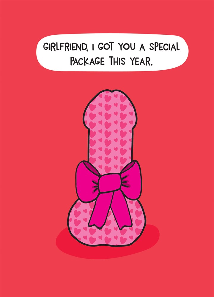 Special Package Girlfriend Card