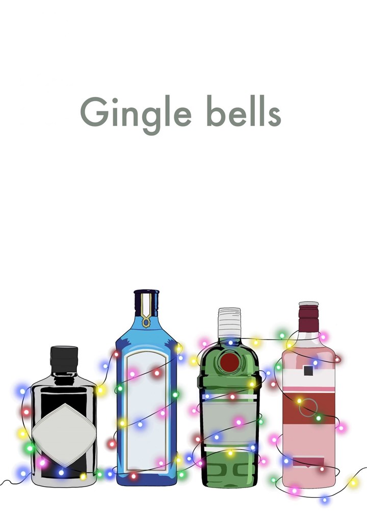Gingle Bells Christmas Card