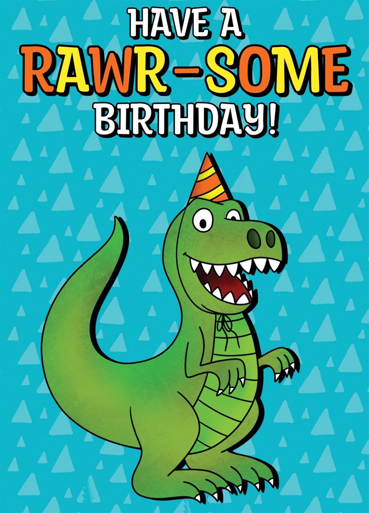 RAWR-SOME BIRTHDAY Card