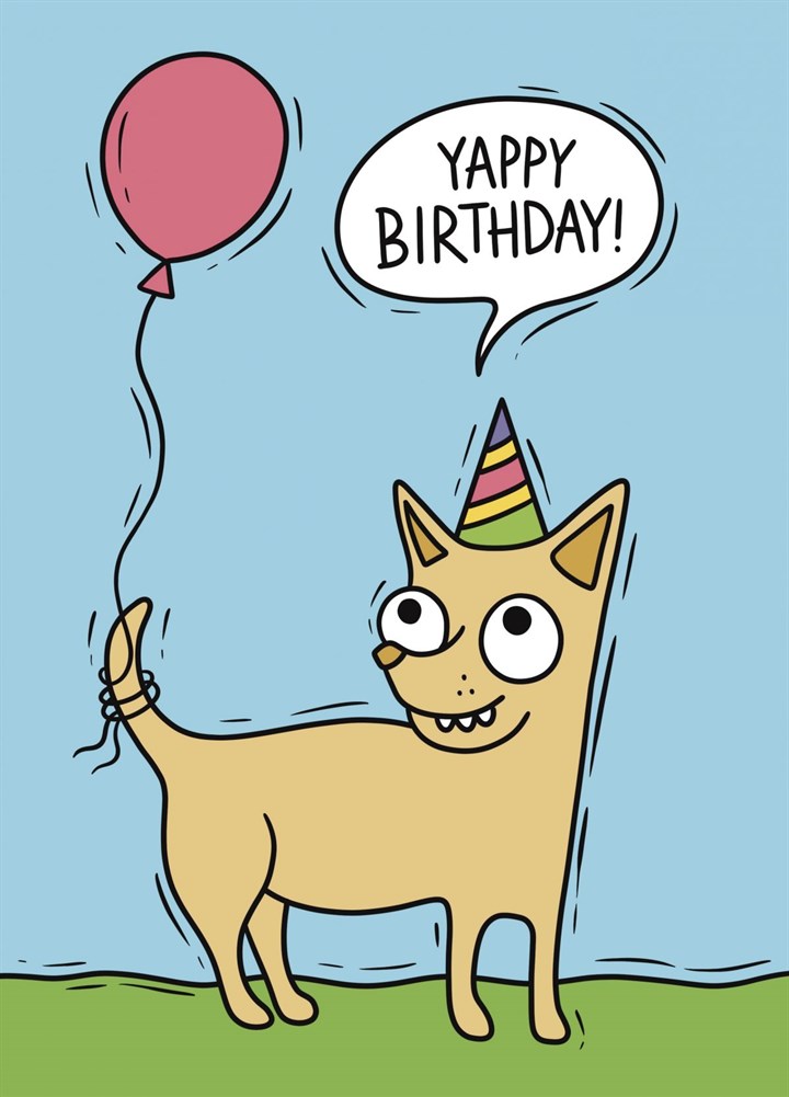 Happy Birthday! Cheeky Chihuahua Birthday Card
