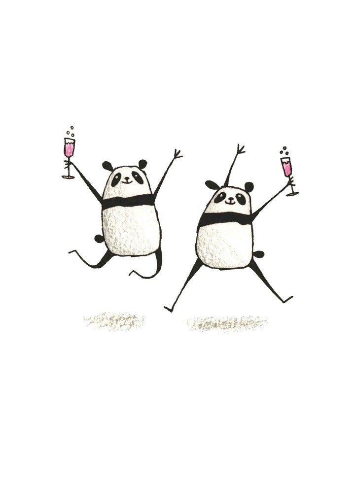Panda Celebrations Card