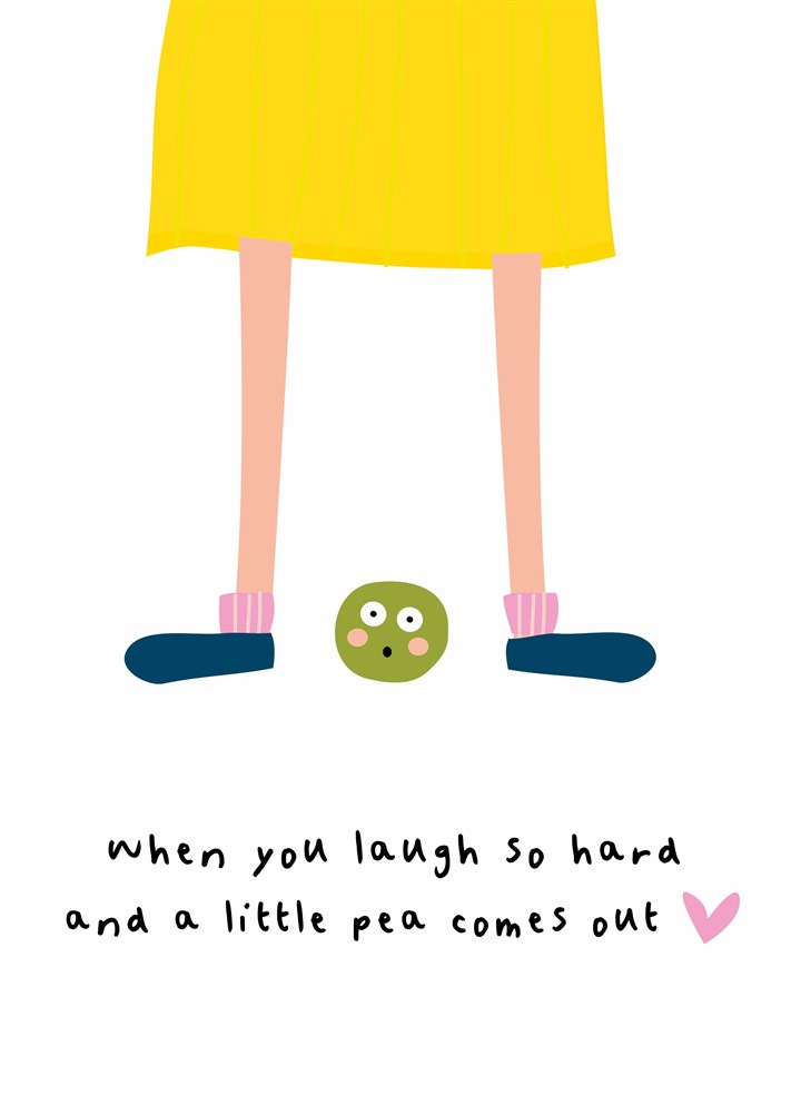 Little Pea Comes Out Card