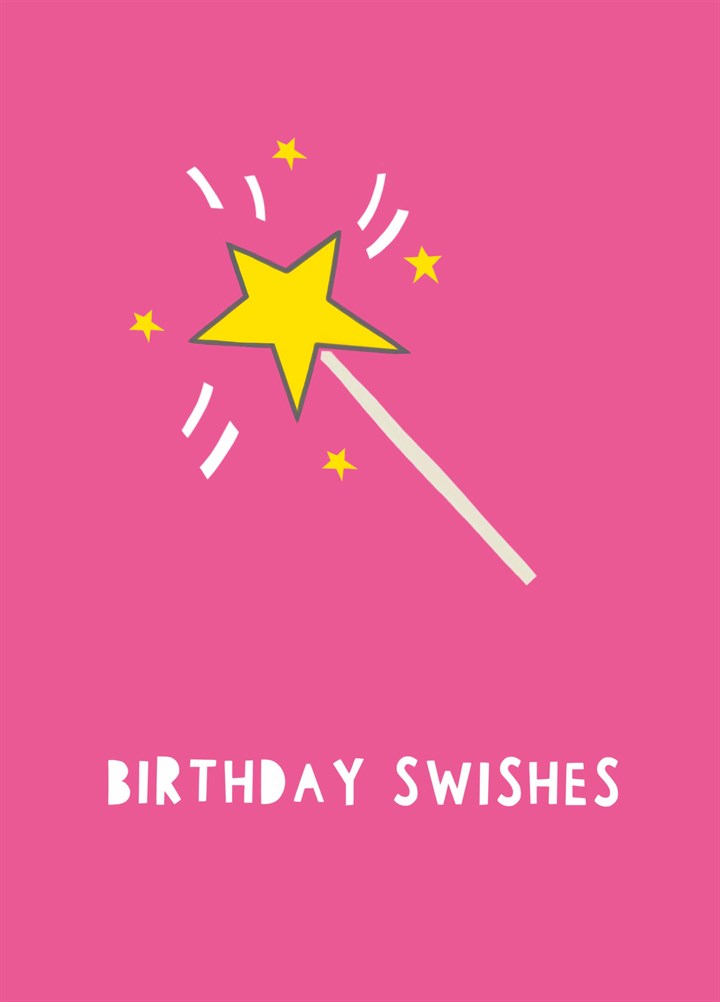 Birthday Swishes Card