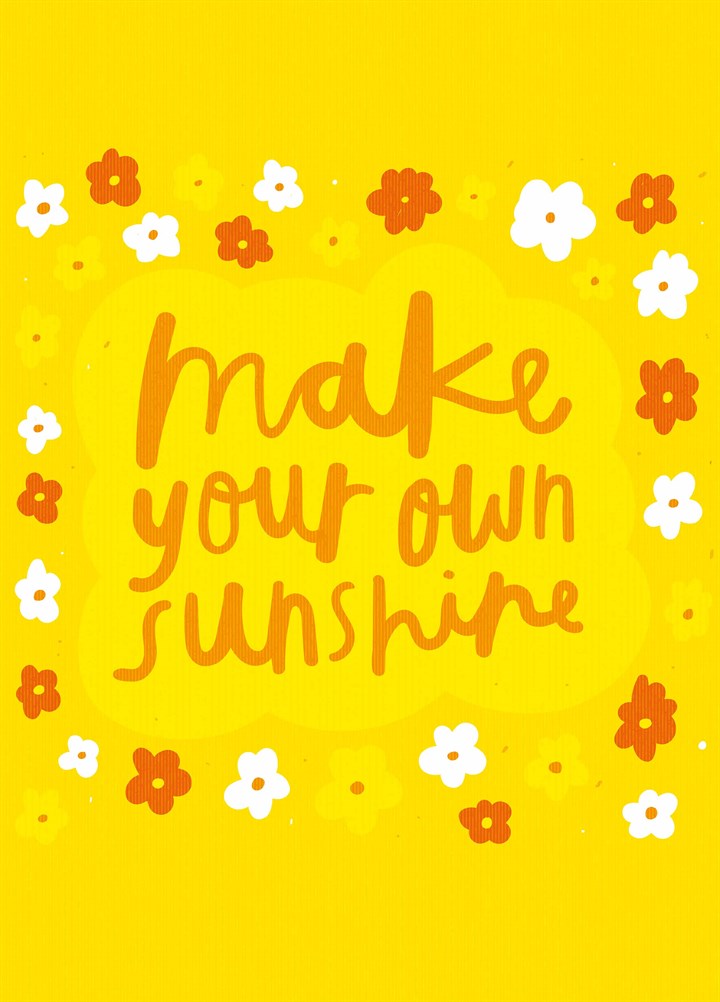 Make Your Own Sunshine Card