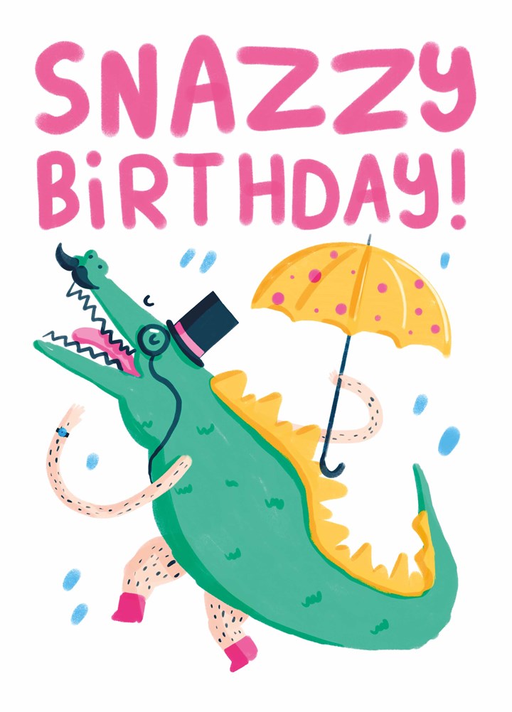 Snazzy Birthday Card