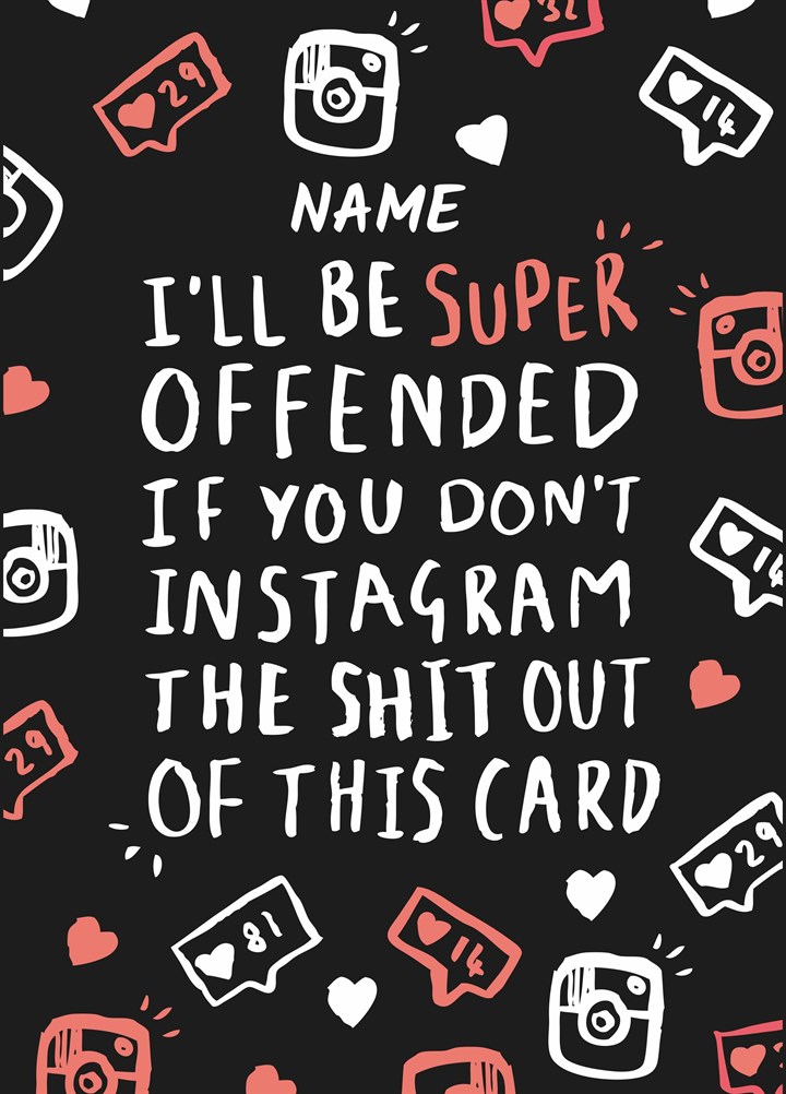 Instagram This Shit Card