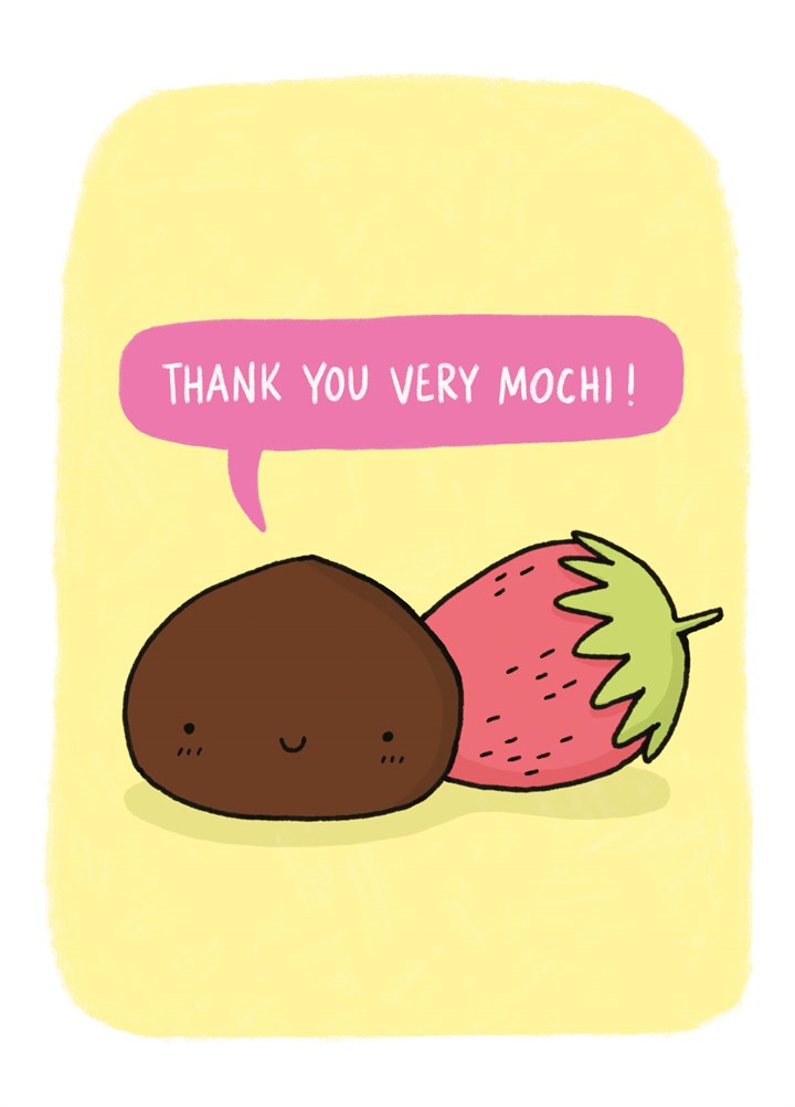 Thank You Mochi Card