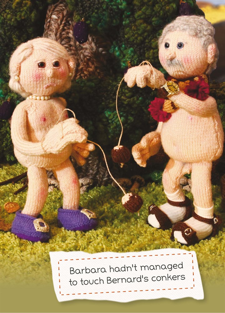 Barbara Hadn't Touched Bernard's Conkers Card