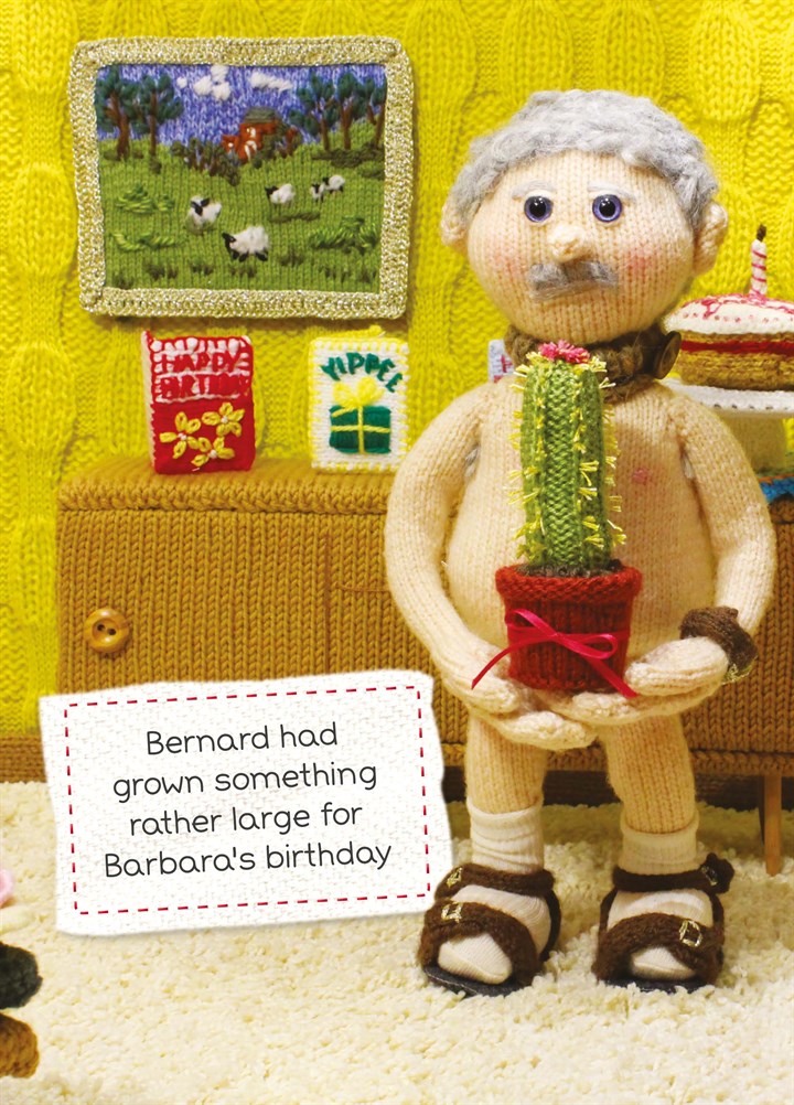 Bernard Had Grown Something Rather Large Card