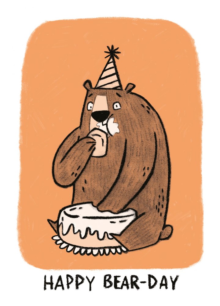 Happy Bear-Day Card