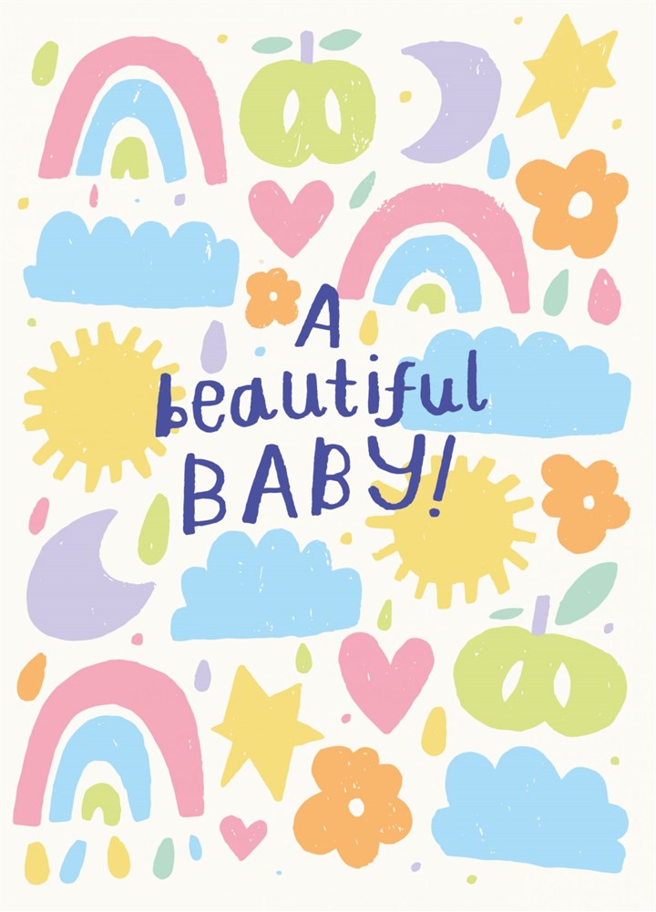 A Beautiful Baby Card