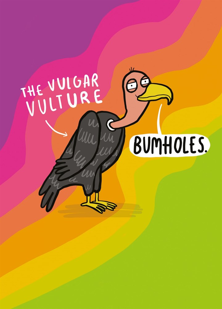 The Vulgar Vulture Card