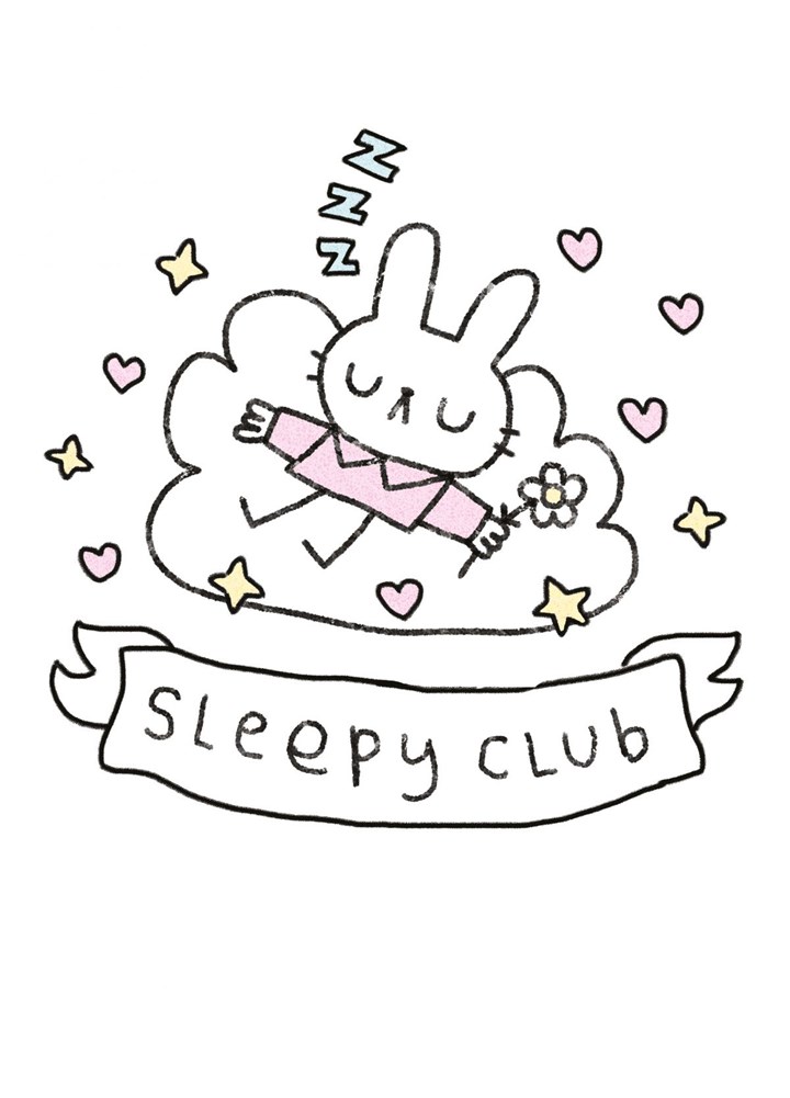 Sleepy Club Card