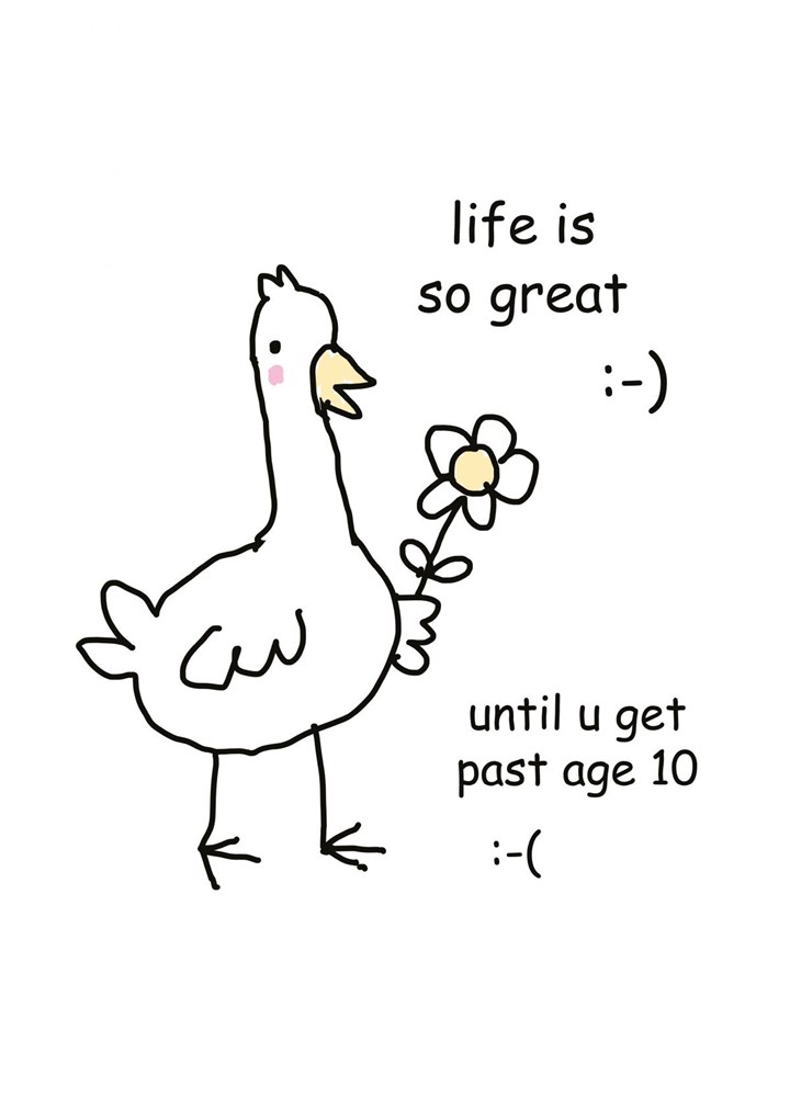 Life Is So Great Card