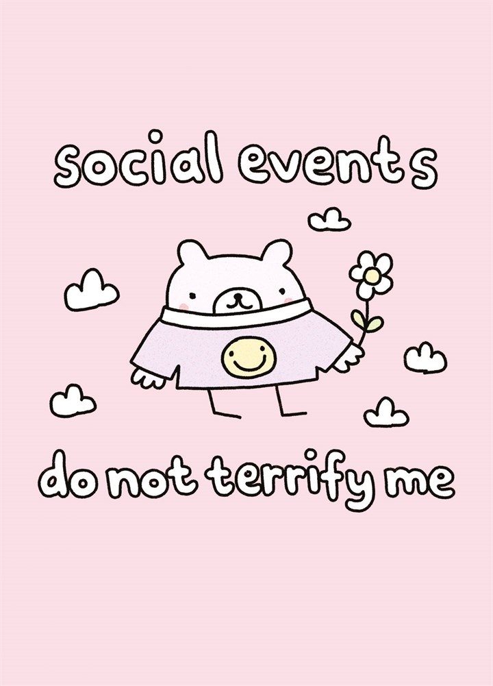 Social Events Card