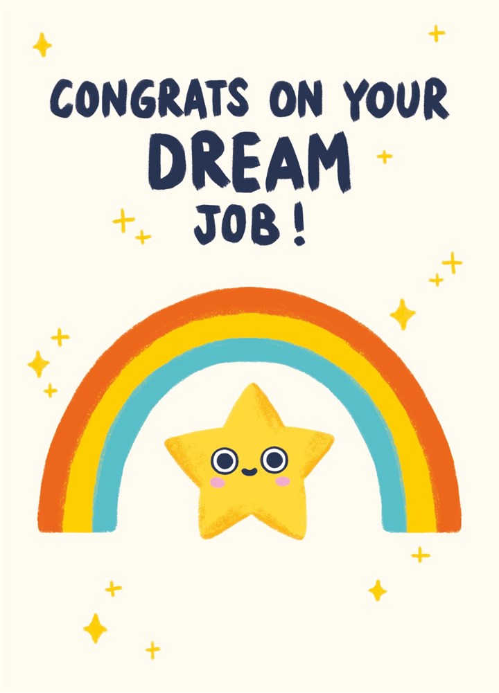 Congratulations On Your Dream Job Card