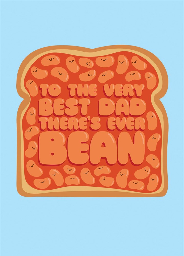Best There's Ever Bean Father's Day Card