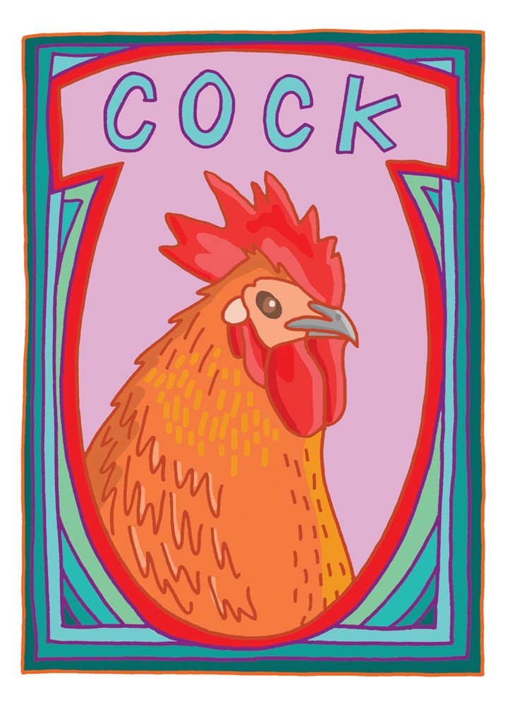 Cock Card