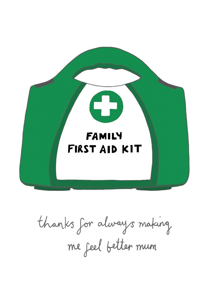 First Aid Kit Card