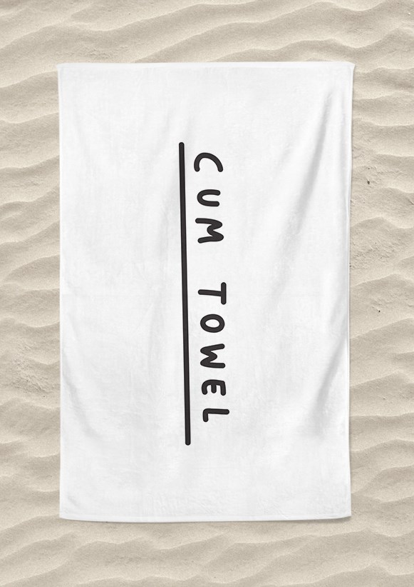 Cum Beach Towel
