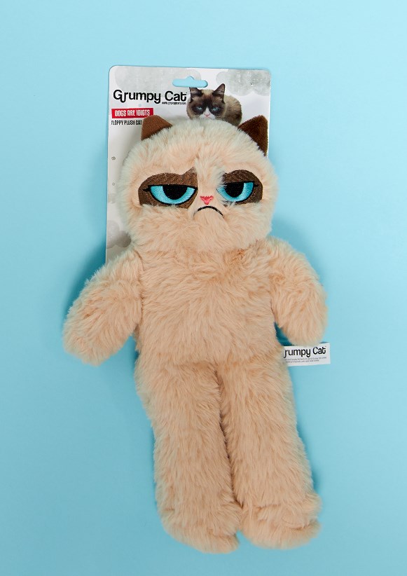 Grumpy Cat Dog Toy