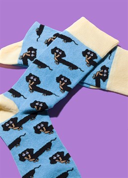 Dachshund Socks. Send them something a little cheeky with this brilliant Scribbler gift and trust us, they won't be disappointed!