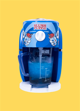 <p>Introducing the all-new SLUSH PUPPiE Maker &ndash; a revolution in frozen delight! Experience slush like never before with its fresh look and feel, elevating your taste buds to new heights. Choose your texture with precision using the fine and coarse settings, tailored to your cravings. With the capacity to make up to 1 litre of slush at a time, indulge in the ultimate frozen treat adventure. Embrace the icy bliss and transform any moment into a refreshing delight. Elevate your slush experience today!</p>
<p>This item is sent seperately from our cards so they will not arrive together</p>