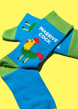 Massive Cock Socks. Send them something a little cheeky with this brilliant Scribbler gift and trust us, they won't be disappointed!