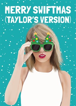 Funny Trending 2023 Taylor Swift Album Christmas Card (Taylor's Version)