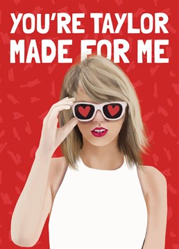 Taylor Swift Valentine's Day Card