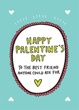You've got the greatest friend ever, so reminisce about all the wonderful times you've had together and the brilliant ones to come with this cute Angela Chick card.