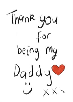Let a daddy know how much their little one means to them!