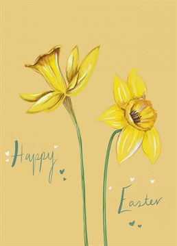 Send Easter wishes with this springtime card!