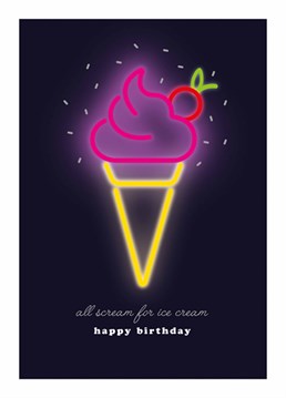 Wish someone a happy birthday but with sprinkles and a cherry on top for good measure! Designed by Art File.
