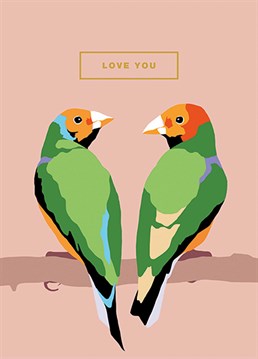 A special Art File design to send to your love bird on Valentine's Day.