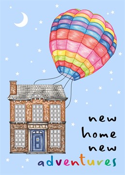 This cute illustration makes the perfect New Home card!