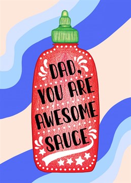 Perfect card to send to your awesome Dad for Father's Day!