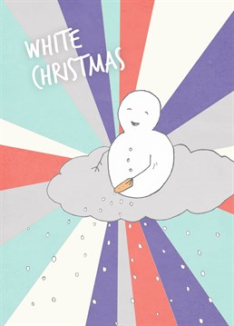 Are you dreaming of a white Christmas? Perhaps not that kind of white Christmas! Send this Alicorn card this Christmas.