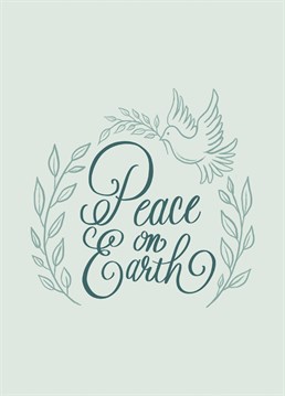 Praying for peace on earth this season
