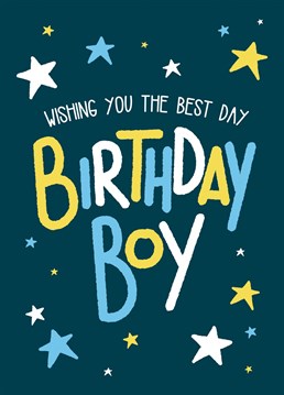 Wish him the best day with this cute Birthday Card!