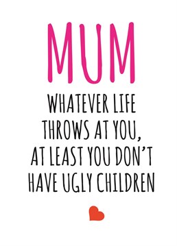 Mother's day card designed by banterking.