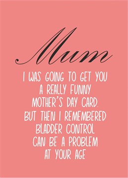 Mother's day card designed by banterking.